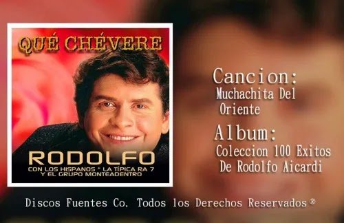 Muchachita Del Oriente | Rodolfo Aicardi Lyrics