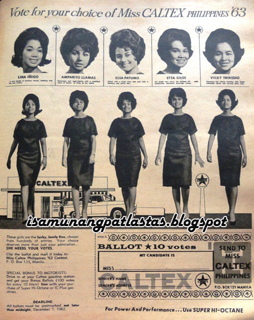 Image result for Filipina beauty queens of 1950's