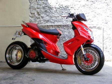 Simple Modifikasi Yamaha Mio LowRider Sporty Soul 