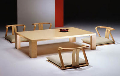 Decorative Japanese-style dining room furniture 1