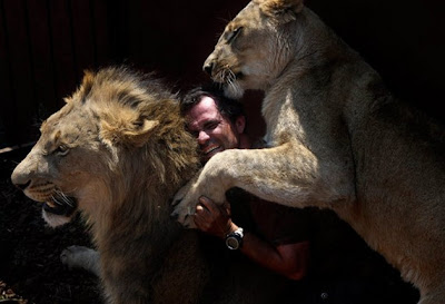 The Man Who Speaks With Lions Seen On www.coolpicturegallery.us