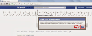 excluir permanentemente facebook