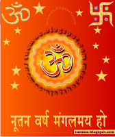 Hindu New Year Wish Wallpaper