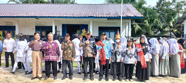 Peringatan HUT PGRI ke-77 Dan HGN Tahun 2022 di SMK N 1 Bandar Masilam Berjalan Dengan Sukses