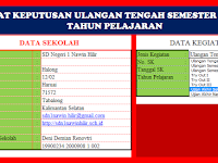 SOFTWARE APLIKASI KEGIATAN SEKOLAH/ SK SEKOLAH GRATIS