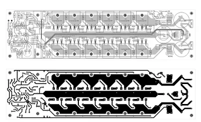 PCB Layout Design 600 Watt Mosfet Power Amplifier