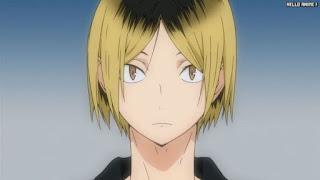 ハイキュー!! アニメ 第1期12話 孤爪研磨 Kozume Kenma | HAIKYU!! Episode 12