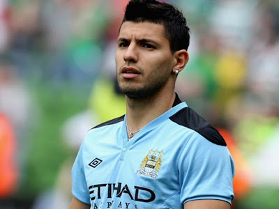 Sergio Aguero Manchester City Striker