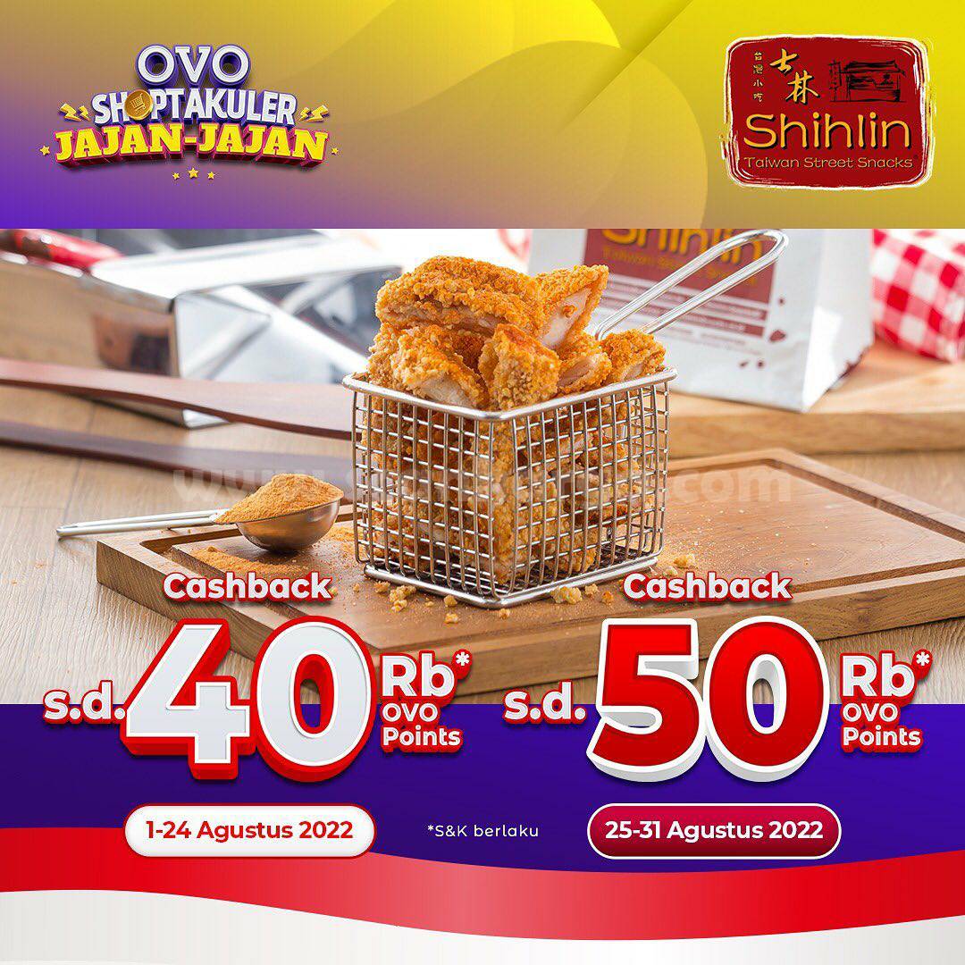 SHIHLIN Promo OVO SHOPTAKULER – CASHBACK 50Rb Ovo Points*