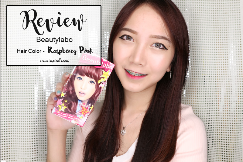 Review Beautylabo Hair Color Raspberry Pink