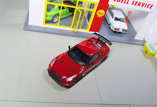 Kyosho NISMO Collection Series(Lottery): Prize "G" Red Nissan GT-R NISMO N Attack Package