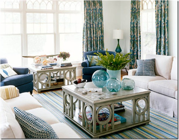 Coastal Decorating Living Room