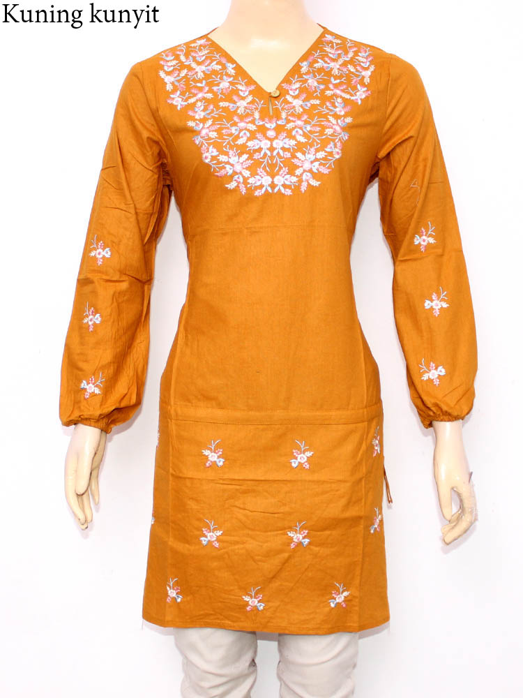 Blus Cantik Bordir RIZ RZ362 - Busana Pakaian Terbaru