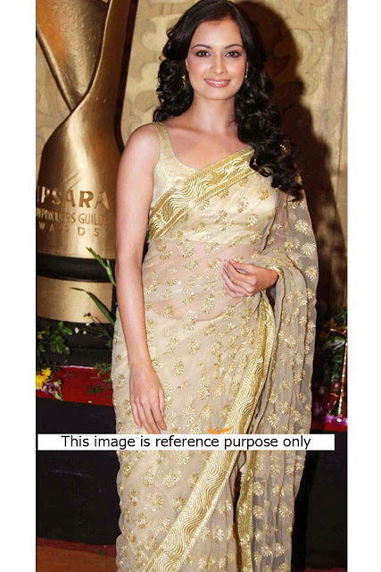 Bollywood Actress Gorgeous Saree, Bollywood Actress Krina Kapoor, Rani Mukharji,Diya Mirza Replica Saree in Canada