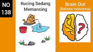 Kunci Jawaban Brain Out Level 138: Kucing Sedang Memancing