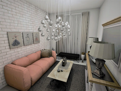 Sala de estar - Arquiteta Cristhiane Gonçalves
