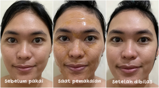 review Seriously Soothing Hydrated Gel Mask Scarlett Whitening