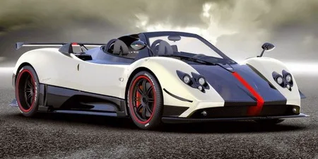 Most expensive car in the world Pagani Zonda Cinque Roadster