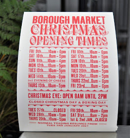 Christmas Days Out - London's Foodie Borough Market, photo by modern bric a brac