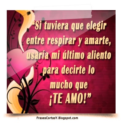 Frases Bonitas Amor Cortas Para Dedicar - Frases de Amor Cortas y Bonitas para ENAMORAR!!