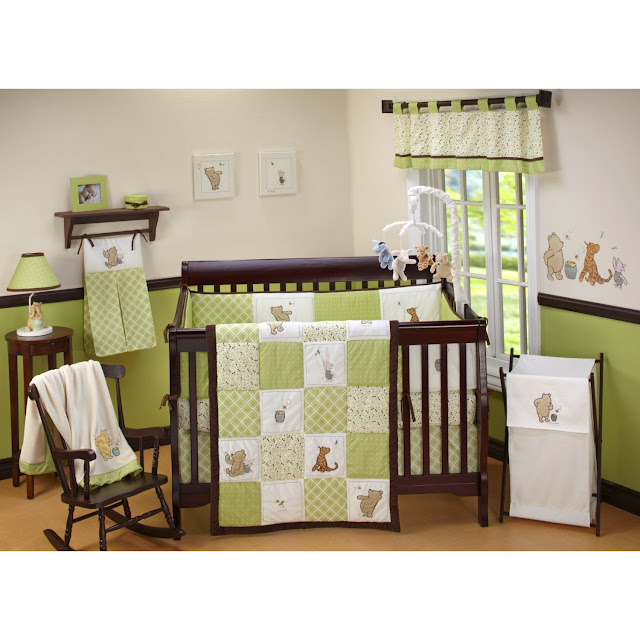 myfriend pooh crib bedding set