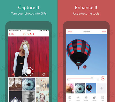 6 Apps iOS  untuk membuat dan edit  foto GIF Mampir klik