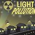 Light pollution in the world - Infographic
