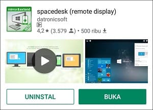 Cara Menjadikan HP Android Sebagai Monitor Tambahan PC/Laptop