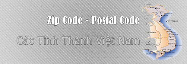 Zip Postal Code Việt Nam - Zip Postal Code 64 tỉnh thành mới nhất từ 2014