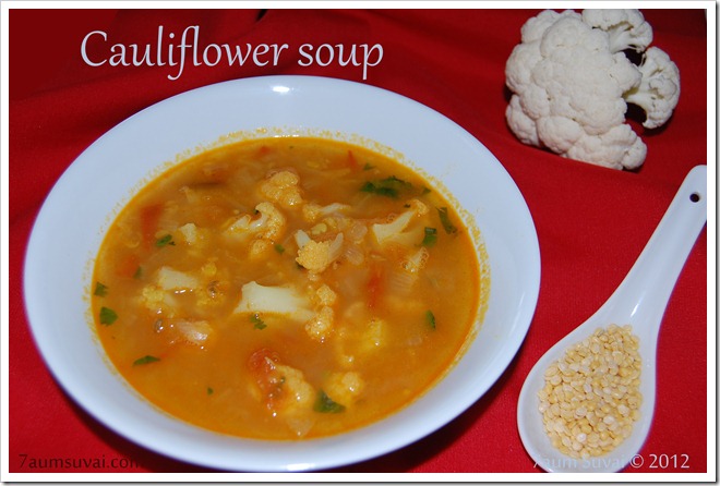 Cauliflower soup