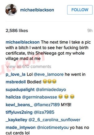 Choi! Read what comedian Michael Blackson wrote to transgender, Sidney Starr