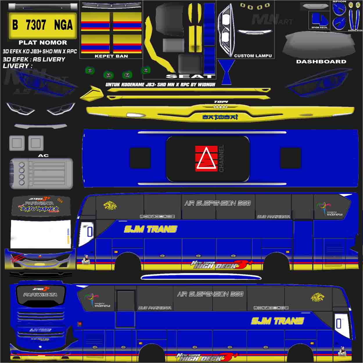 livery bus ratu maher