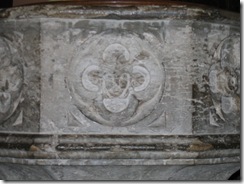 Shenfield Green Man on font