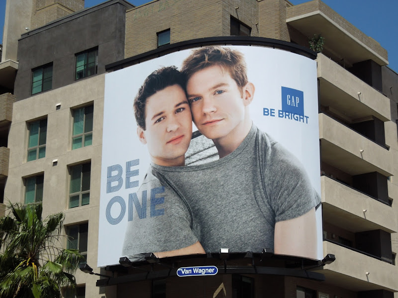 Gap Be One gay billboard 