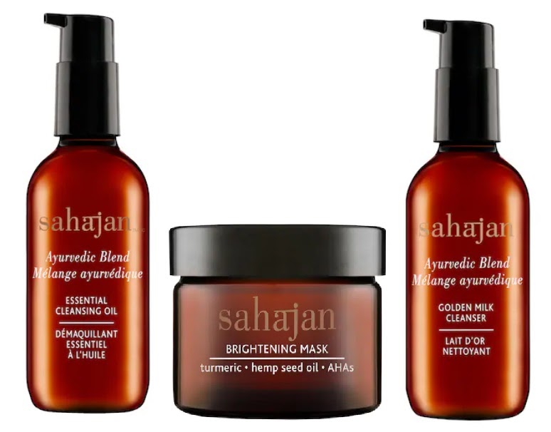 This week I’m obsessed with… double cleansing with Sahajan Ayurvedic Blend Essential Cleansing Oil & Golden Milk Cleanser!