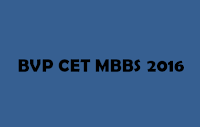 BVP CET MBBS 2017