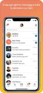 L'app Skype per iPhone si aggiorna alla vers 8.25
