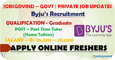 Byju's is Hiring
