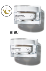 youth advance renewal night cream, youth night cream