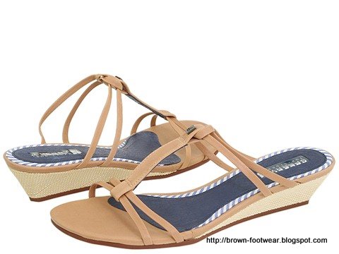 Brown footwear:brown-83597
