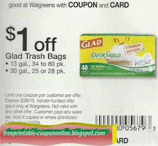 Free Printable Glad Coupons