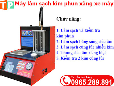 Máy làm sạch kim phun điện tử