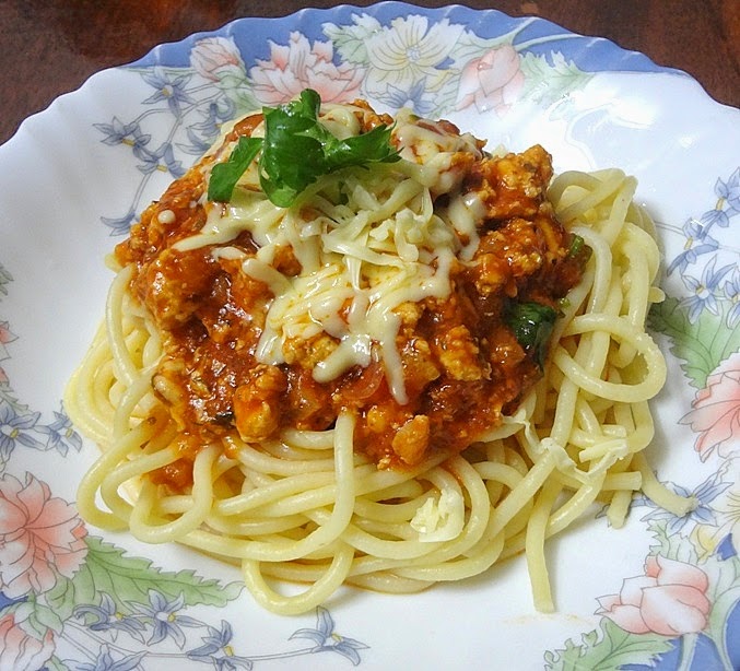 Dari Dapur Rin @ Simply Sweet & Cheezy: Resepi Spaghetti 