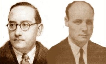 Los ajedrecistas Dr. Josep Vallvé y Dr. Eduardo de Rafael