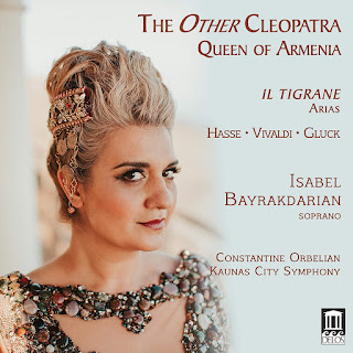 The Other Cleopatra: Queen of Armenia, Vivaldi, Hasse, Gluck, arias from Il Tigrane; Isabel Baykdarian, Kaunas City Symphony Orchestra, Constantine Orbelian; DELOS