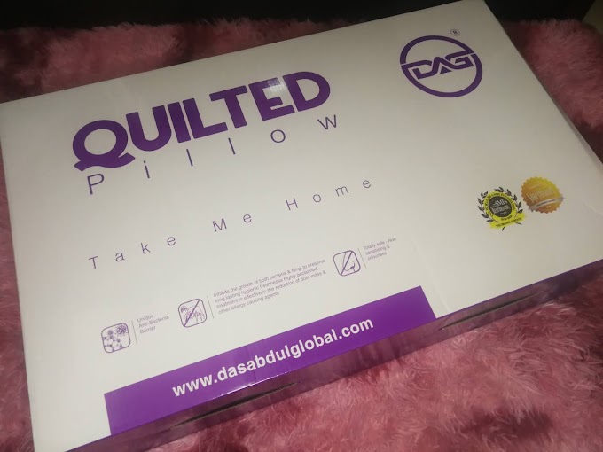 Bestnya Bantal Quilted by Das Abdul Global | Dapat Tidur dengan Berkualiti