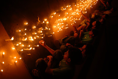 Rohit Kumar Candle Light Ceremony in LLR Hall, IIT Kharagpur