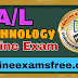 A/L Science For Technology Online Exam-12