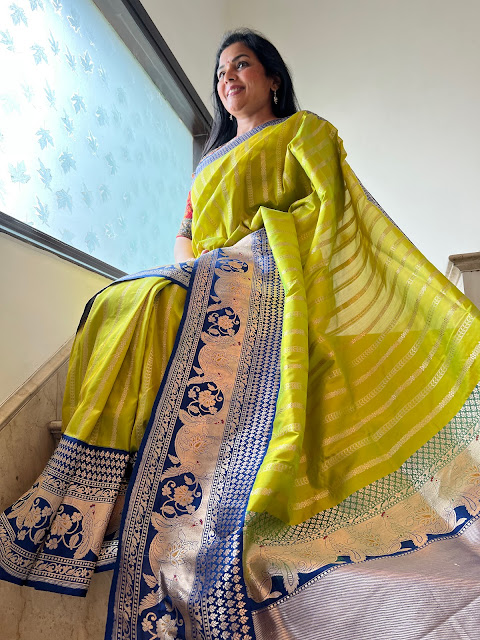 Title: "Banarasi Katan Silk Saree: Weaving Tradition with Kaduwa Elegance