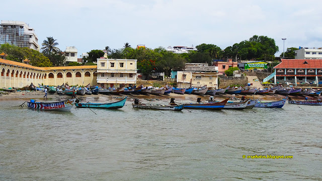 Small Fishing Boats Kanyakumari